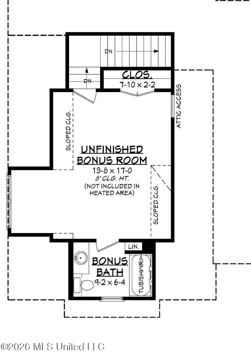 4233 Edison Drive Nesbit, MS 38651 - Photo 4 of 4 Lewis Floor Plan Floor 2