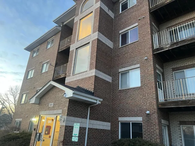 a view of a building with many windows