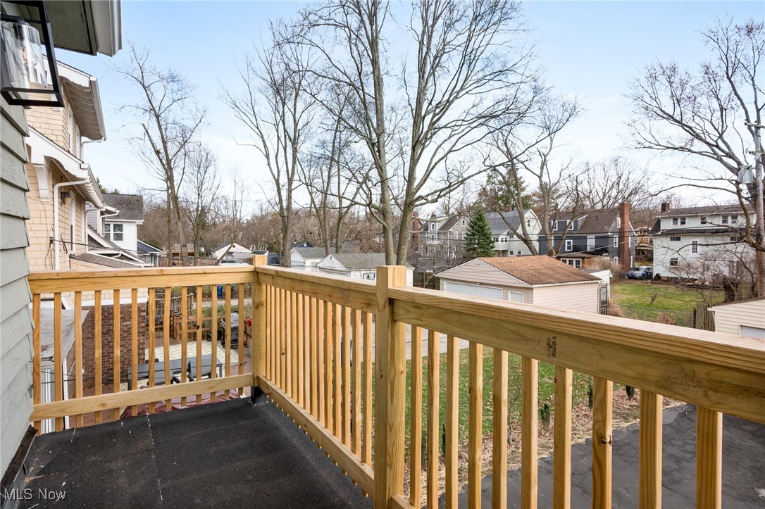 2854 Corydon Road Cleveland, OH 44118 - Photo 38 of 41 Wooden deck featuring a residential view