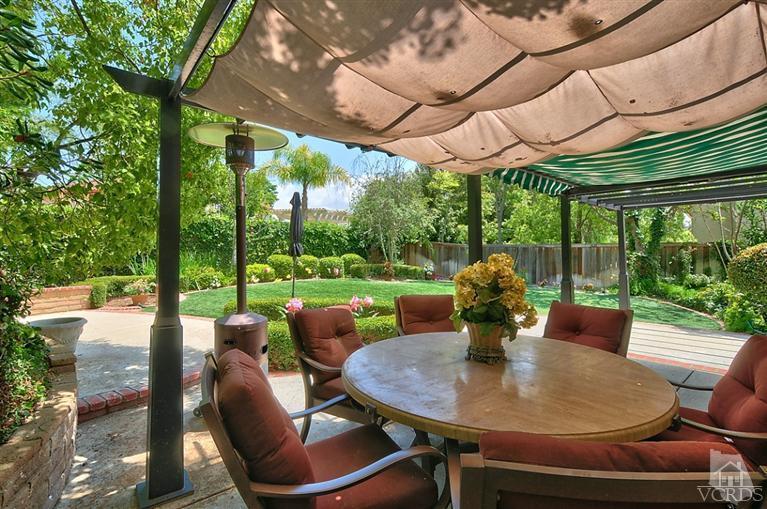 540 Fresh Meadows Road Simi Valley, CA 93065 - Photo 27 of 32 a outdoor dining space with furniture and garden view