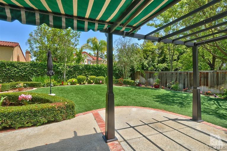 540 Fresh Meadows Road Simi Valley, CA 93065 - Photo 28 of 32 a garden view with a seating space