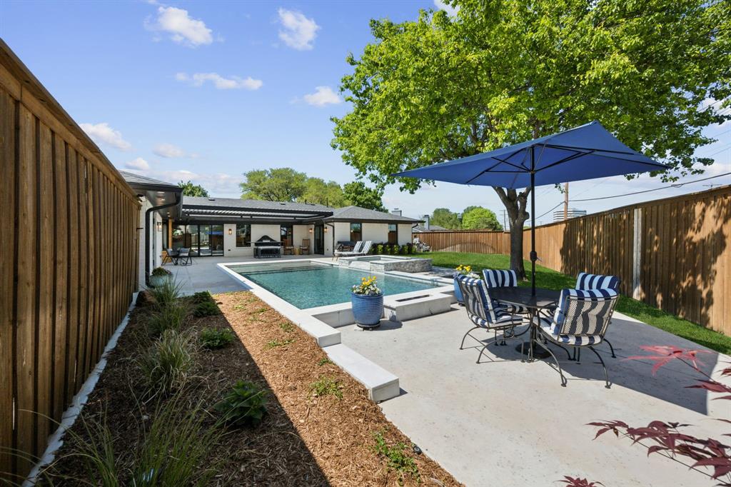 14406 Overview Drive Dallas, TX 75254 - Photo 30 of 39 swimming pool view with a seating space