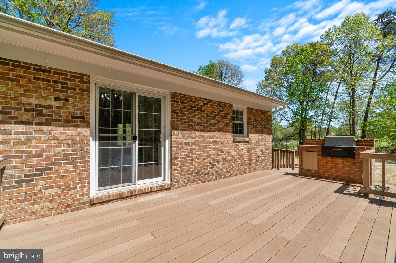 27475 Three Notch Road Mechanicsville, MD 20659 - Photo 38 of 45 Deck sliding glass door to Breakfast Room/Kitchen