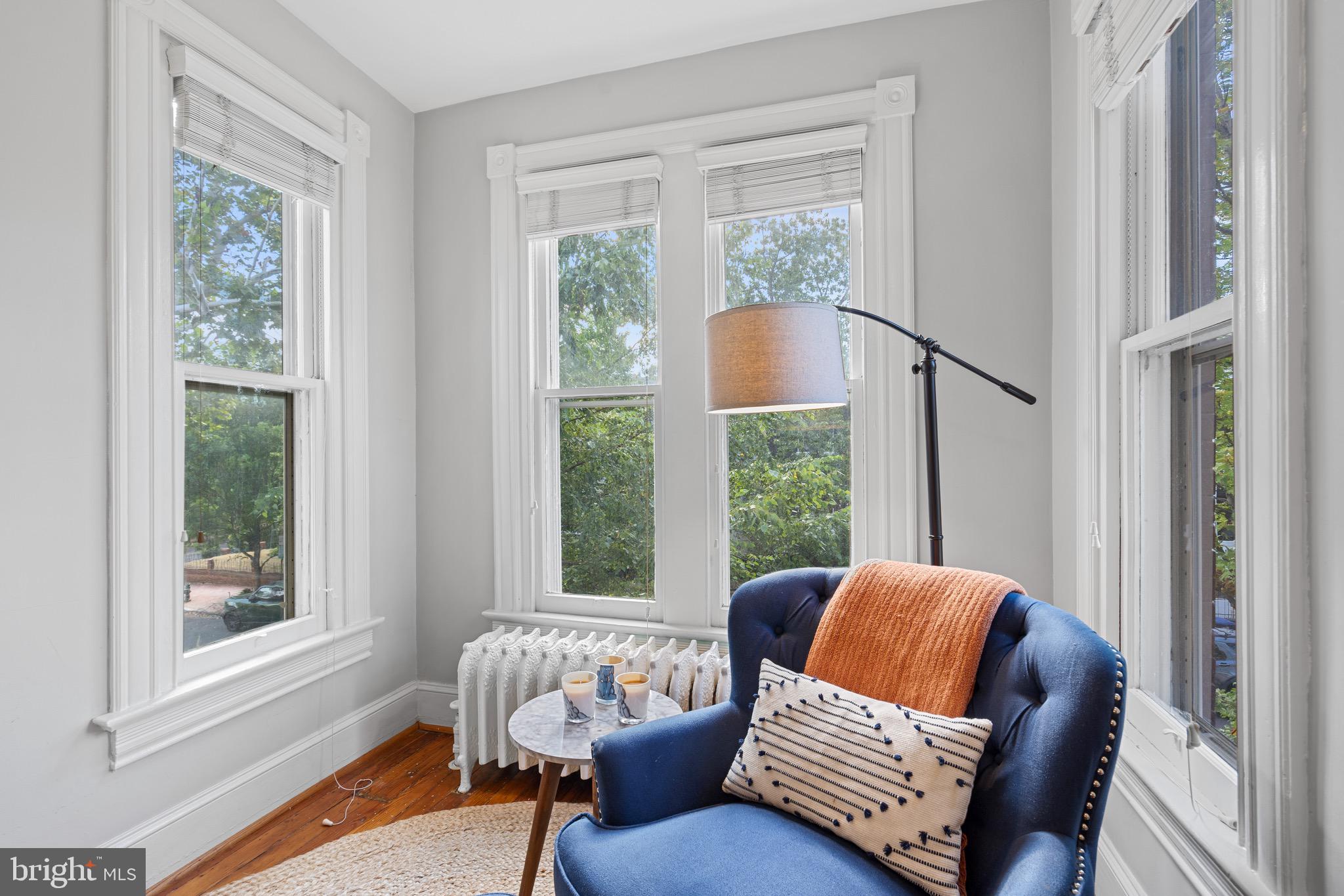 207 10th Street Northeast Washington, DC 20002 - Photo 26 of 40 a living room with furniture and a window