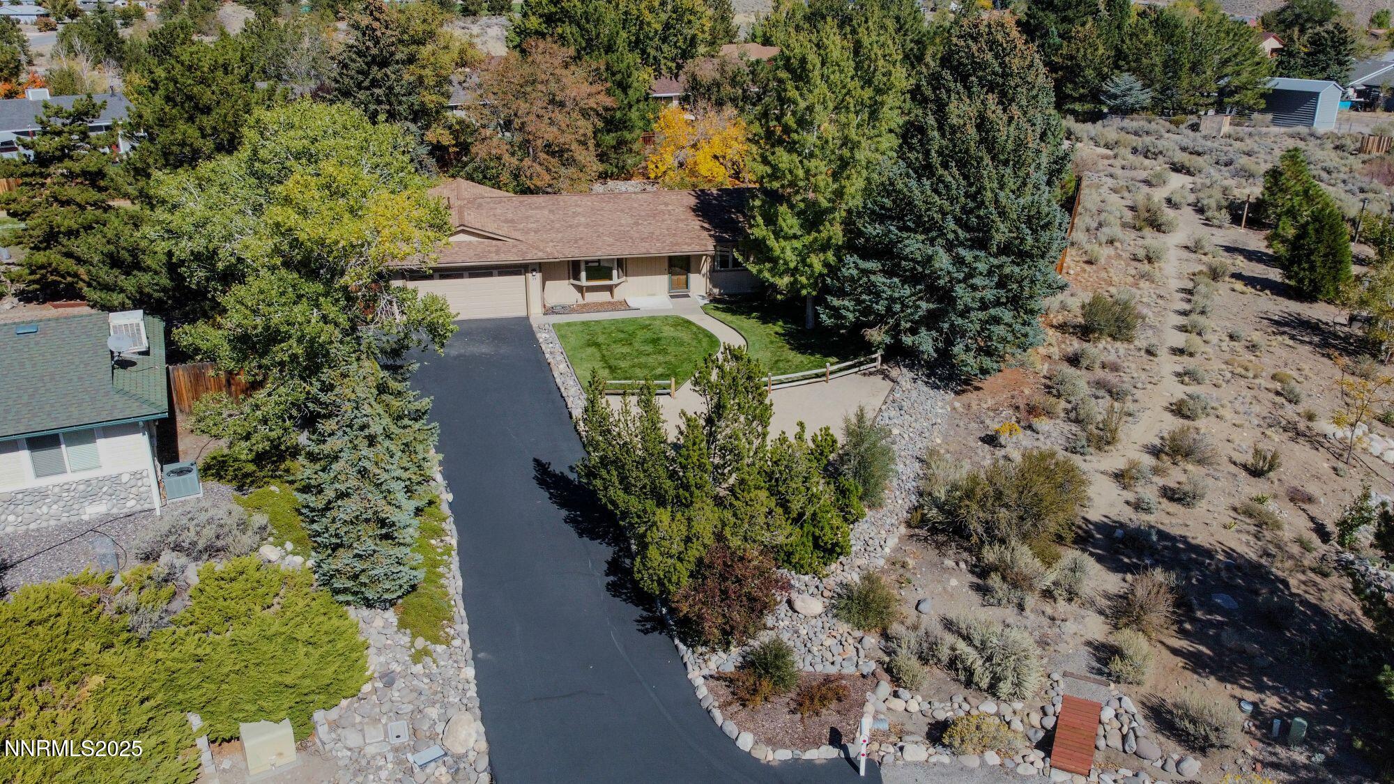 35 Mogul Mountain Circle Reno, NV 89523 - Photo 30 of 31 30 Aerial View of house and adjacent com