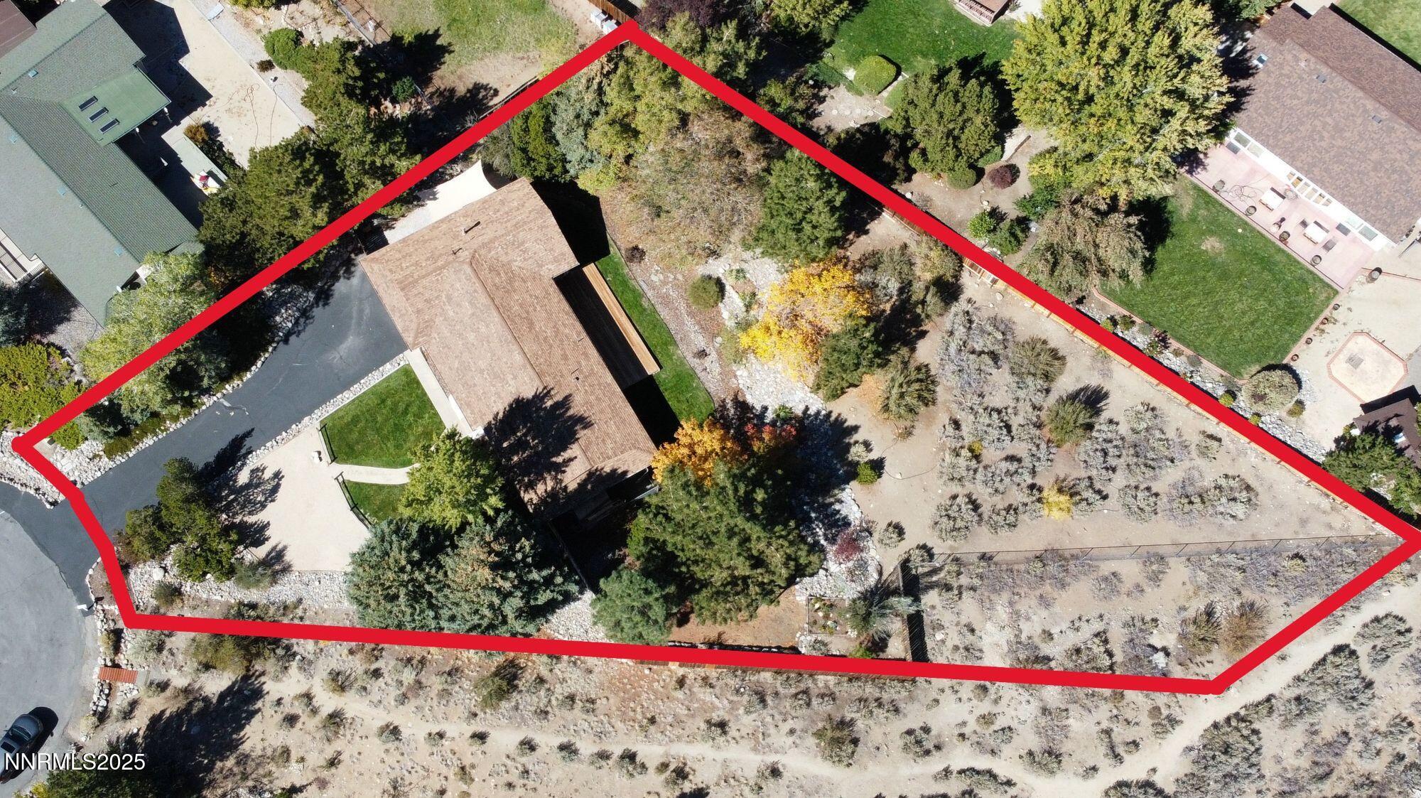 35 Mogul Mountain Circle Reno, NV 89523 - Photo 31 of 31 31 Aerial View of House showing property