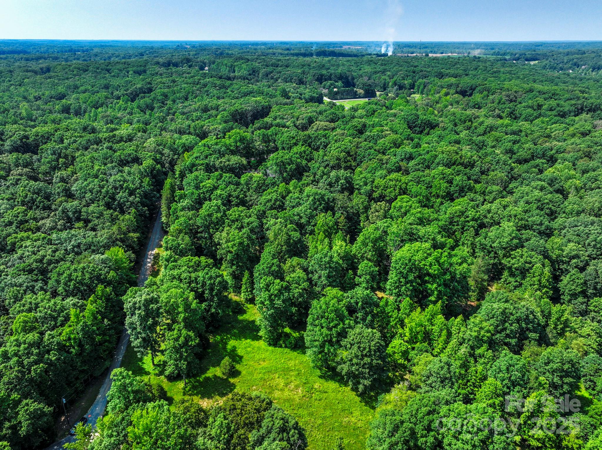 Lot 33 Valley Farm Road, Unit 33 Waxhaw, NC 28173 - Photo 26 of 35 a view of a lush green forest with trees and some houses