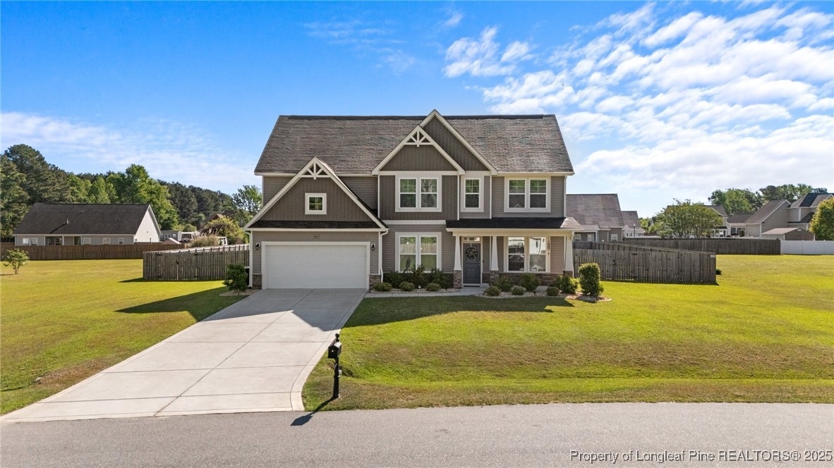 264 Mill Ridge Court Godwin, NC 28344 - Photo 2 of 43 a view of a house with swimming pool