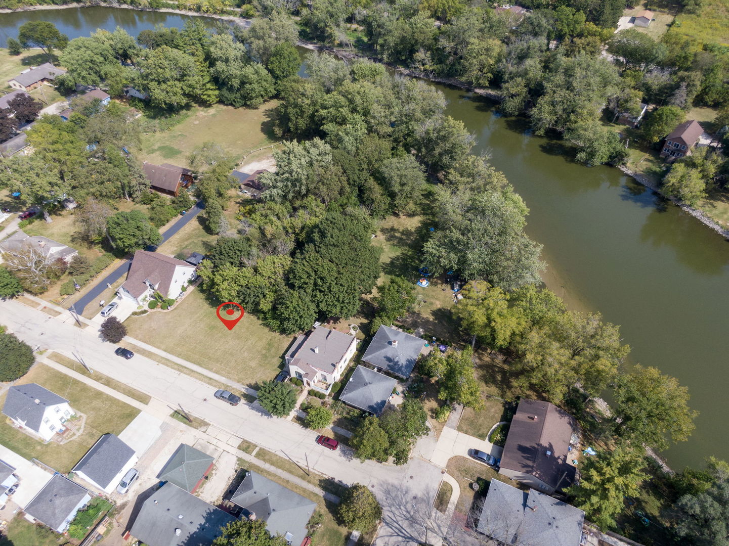 Lot 1 View Street West Dundee, IL 60118 - Photo 10 of 14 an aerial view of residential house with outdoor space and lake view