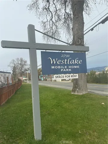 a view of outdoor space with sign board
