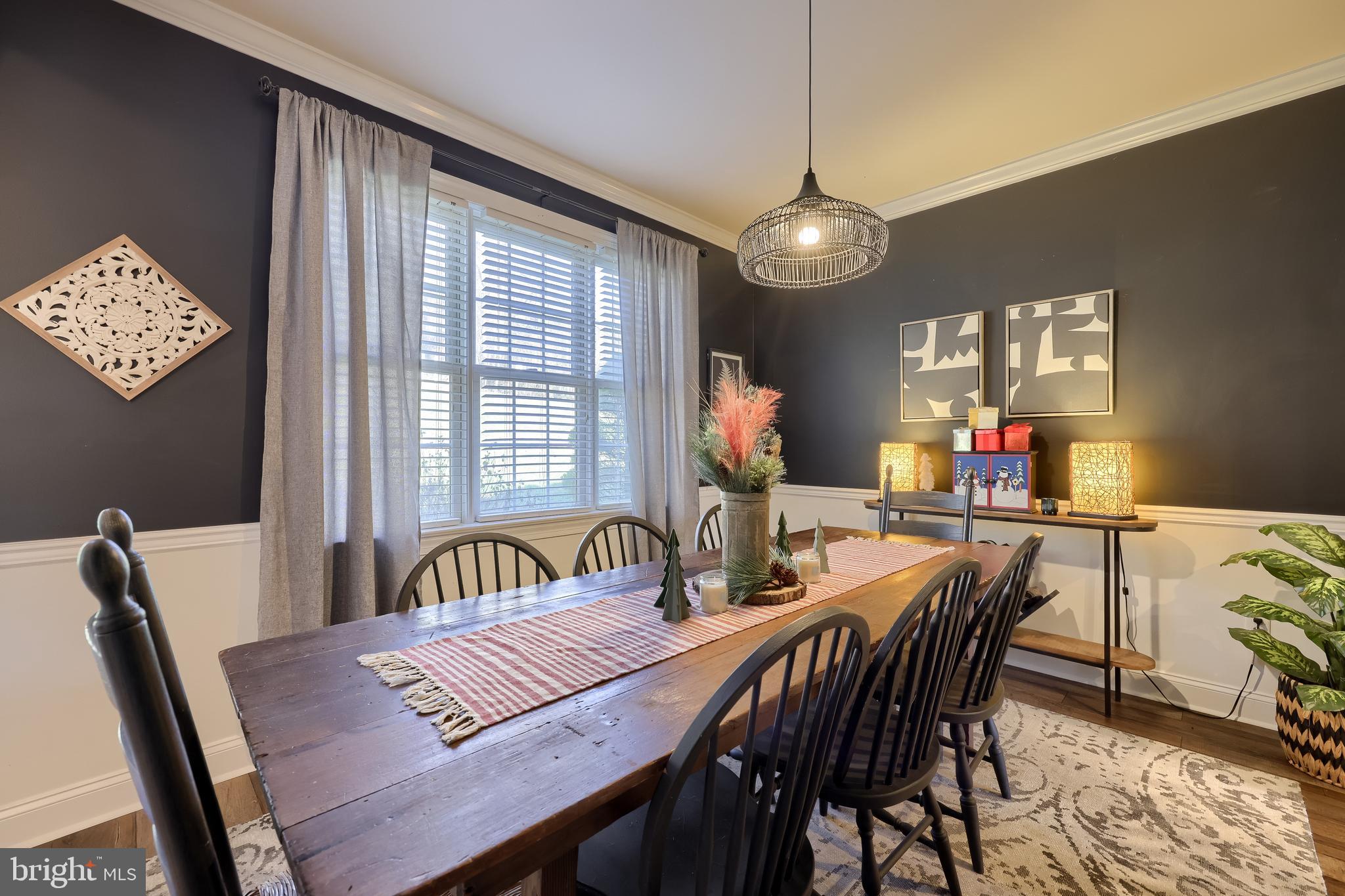 471 Shenks Ferry Road Conestoga, PA 17516 - Photo 34 of 105 a view of a dining room with furniture window and outside view