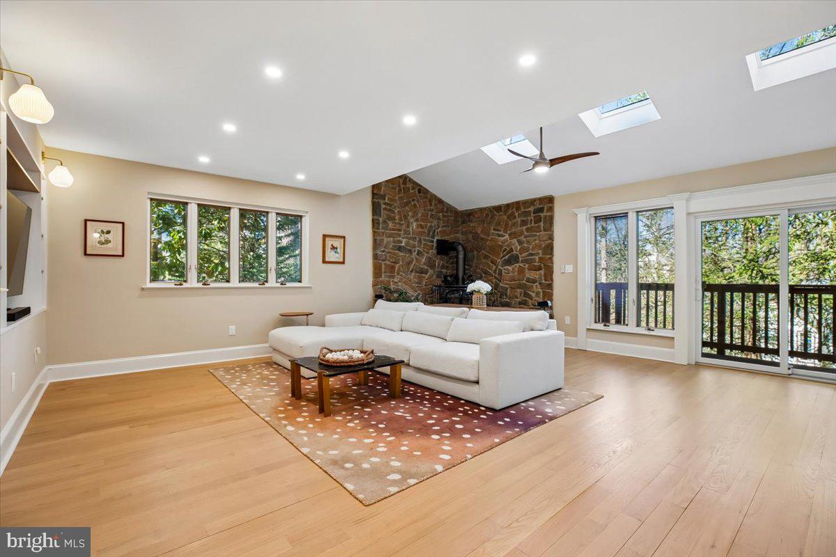 6317 Poe Road Bethesda, MD 20817 - Photo 14 of 43 Bright, spacious family room off of the kitchen