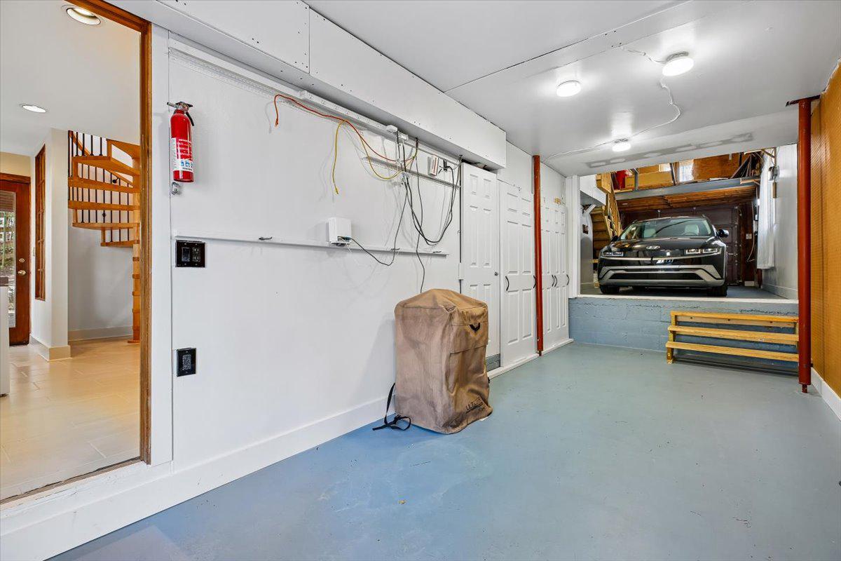 6317 Poe Road Bethesda, MD 20817 - Photo 37 of 43 Garage w/ EV charger & Storage