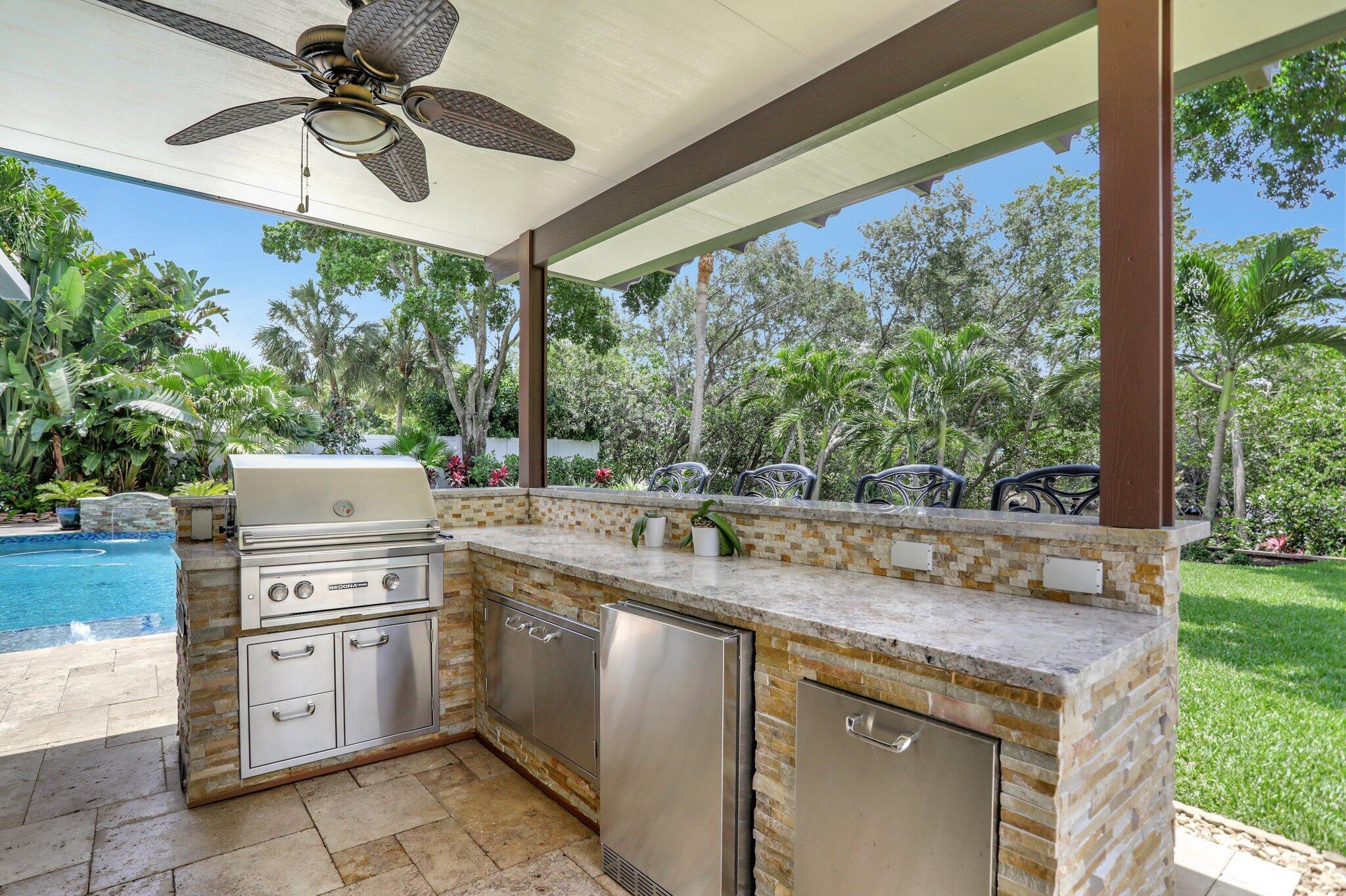 840 Southwest 22nd Street Boca Raton, FL 33486 - Photo 34 of 50 Summer Kitchen