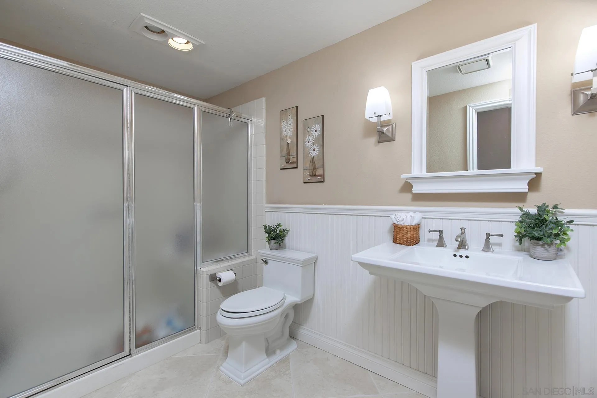 5 Aruba Bend Coronado, CA 92118 - Photo 40 of 40 a bathroom with a toilet sink and shower