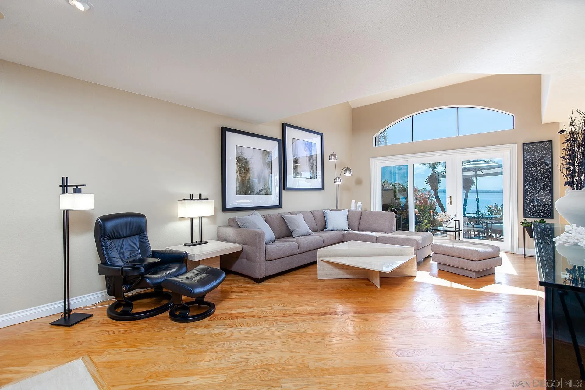 5 Aruba Bend Coronado, CA 92118 - Photo 8 of 40 a living room with furniture and a large window