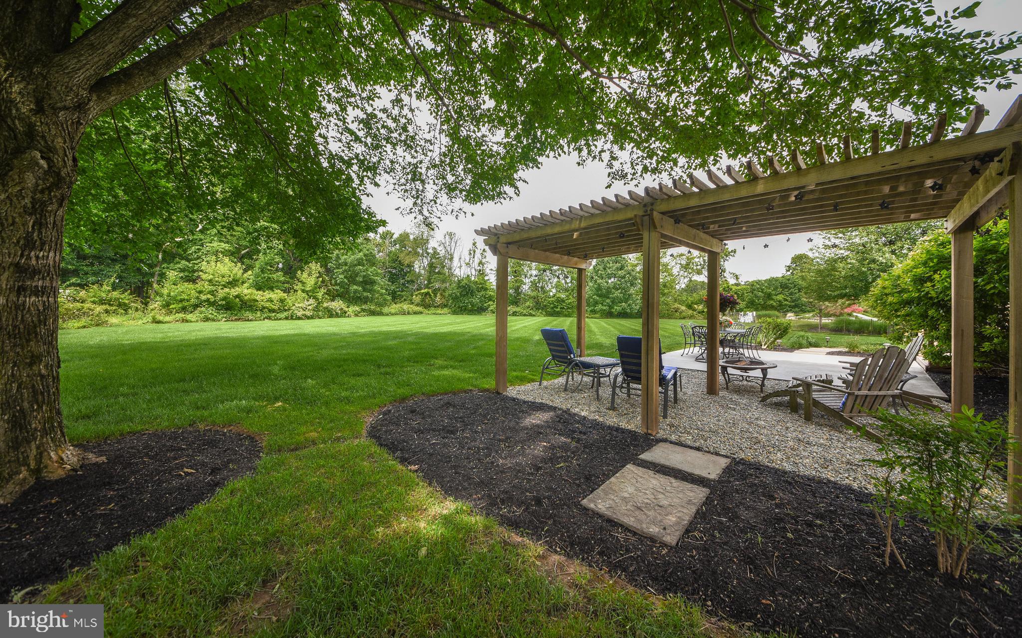 124 Clover Road Ivyland, PA 18974 - Photo 36 of 41 View from Pergola