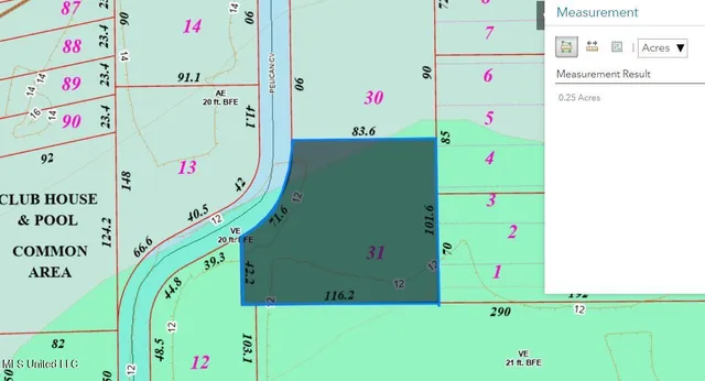 $18,995 | Lot #31 Pelican Cove Lane, Long Beach, MS 39560