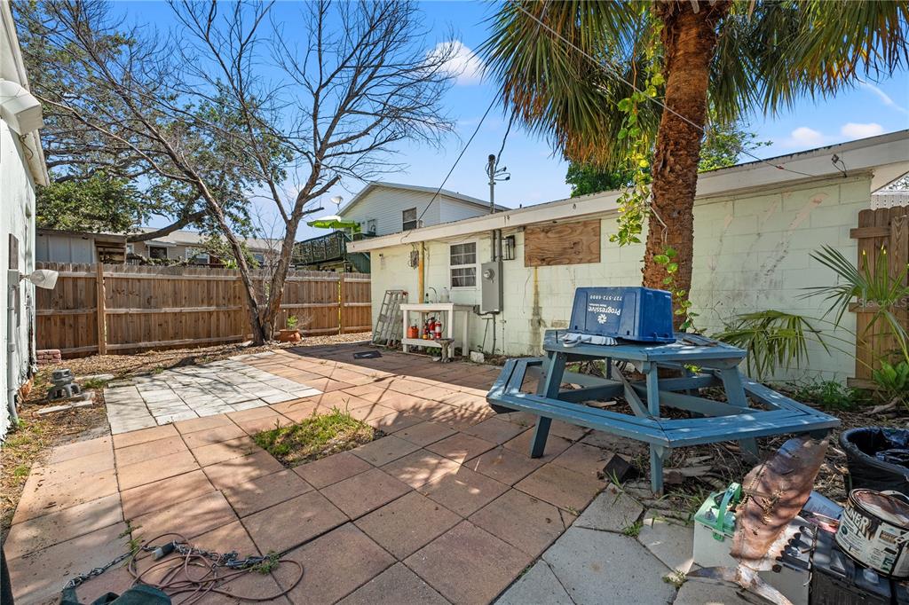 2600 1st Street Indian Rocks Beach, FL 33785 - Photo 28 of 40 a view of a backyard with sitting area