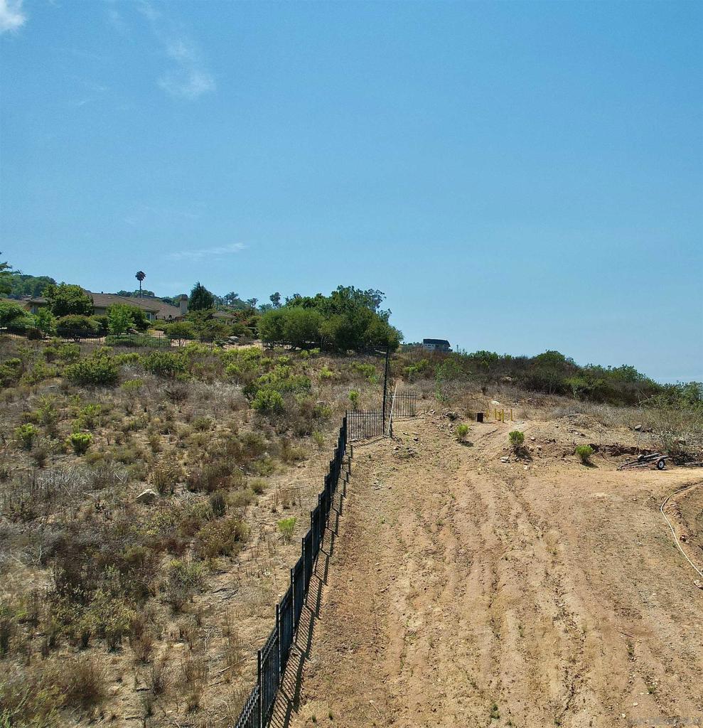 0 Reservoir Jamul, CA 91935 - Photo 2 of 7 a view of a dry yard with wooden floor and mountain view