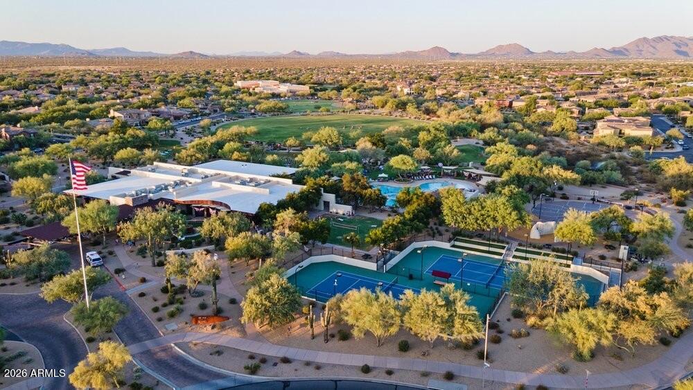 3935 East Rough Rider Road, Unit 1144 Phoenix, AZ 85050 - Photo 25 of 31 a view of a city with a mountain