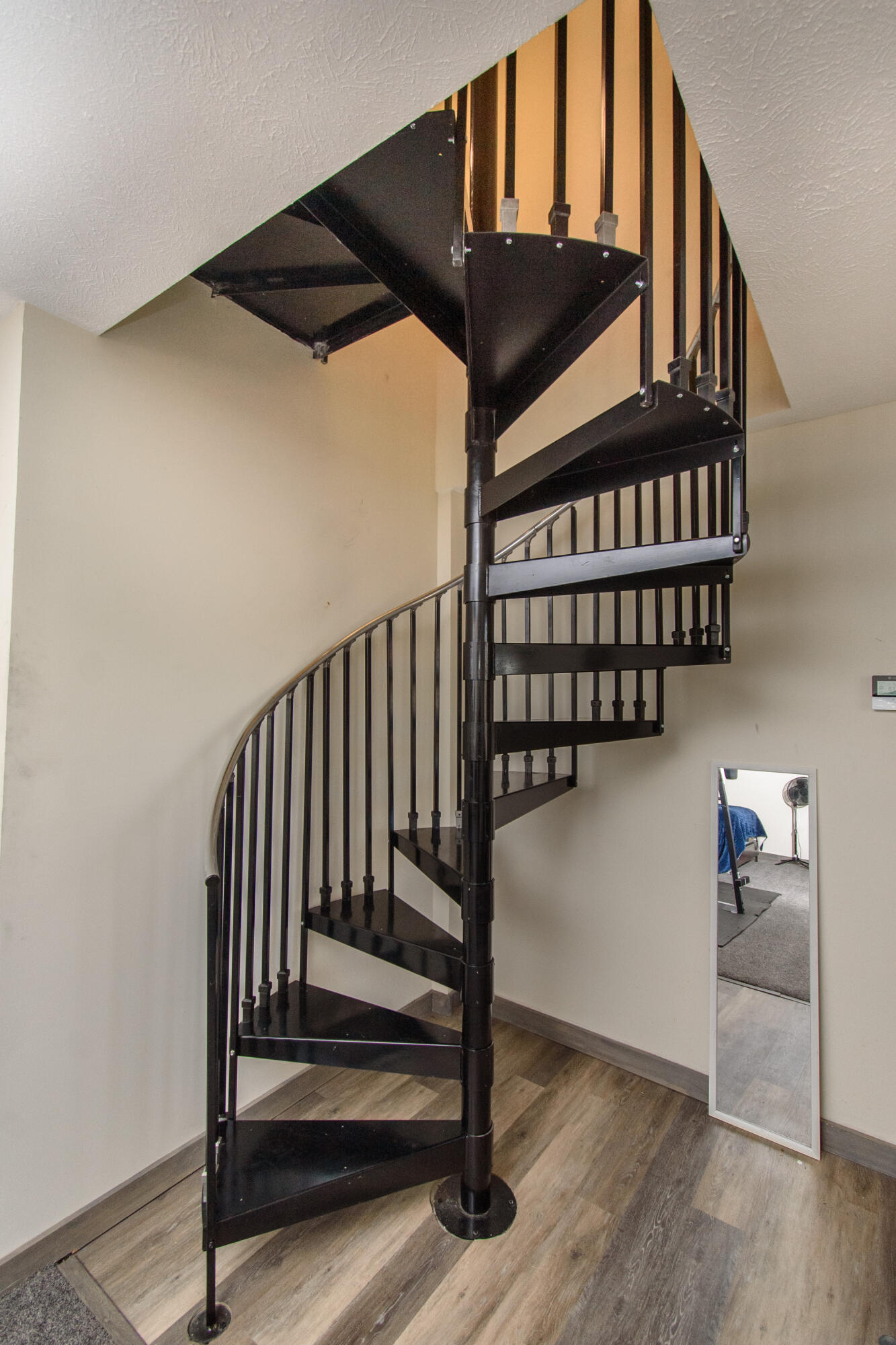 1804 Garlick Road Elliston, VA 24087 - Photo 36 of 95 a view of staircase with white walls and a window