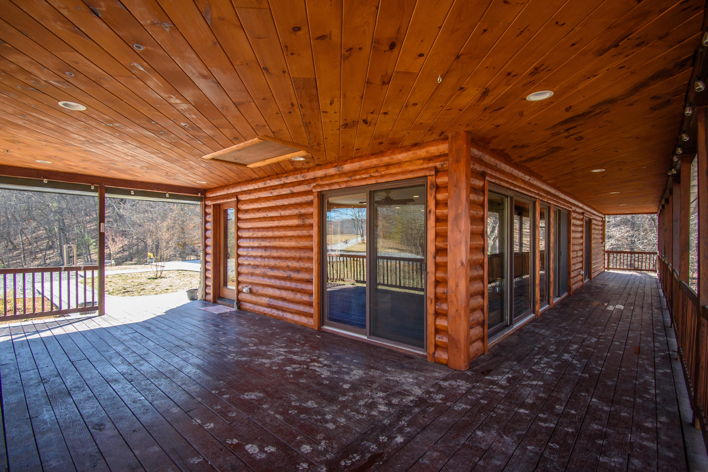 1804 Garlick Road Elliston, VA 24087 - Photo 44 of 95 a view of porch with wooden floor
