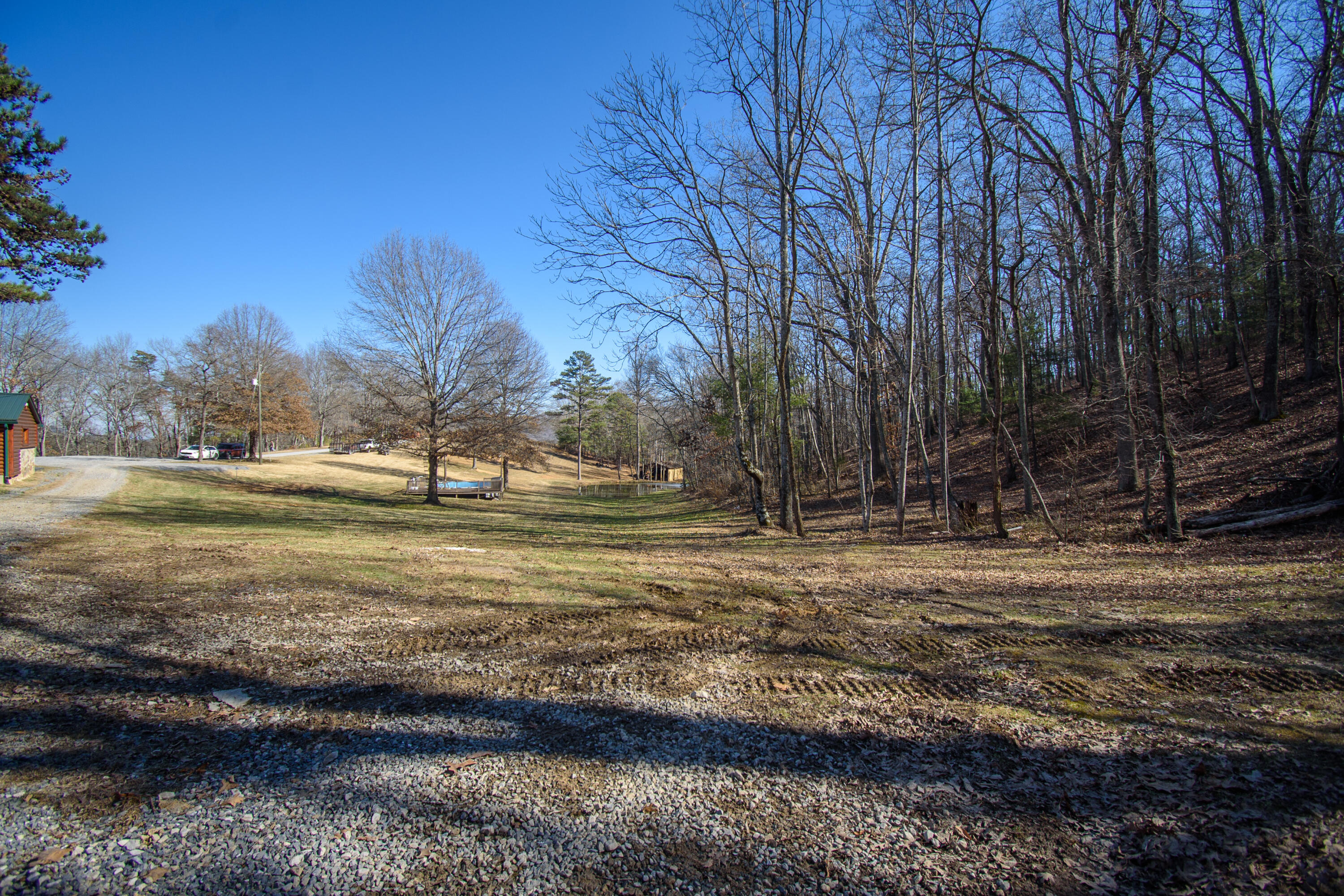 1804 Garlick Road Elliston, VA 24087 - Photo 56 of 95 a view of dirt yard with large trees