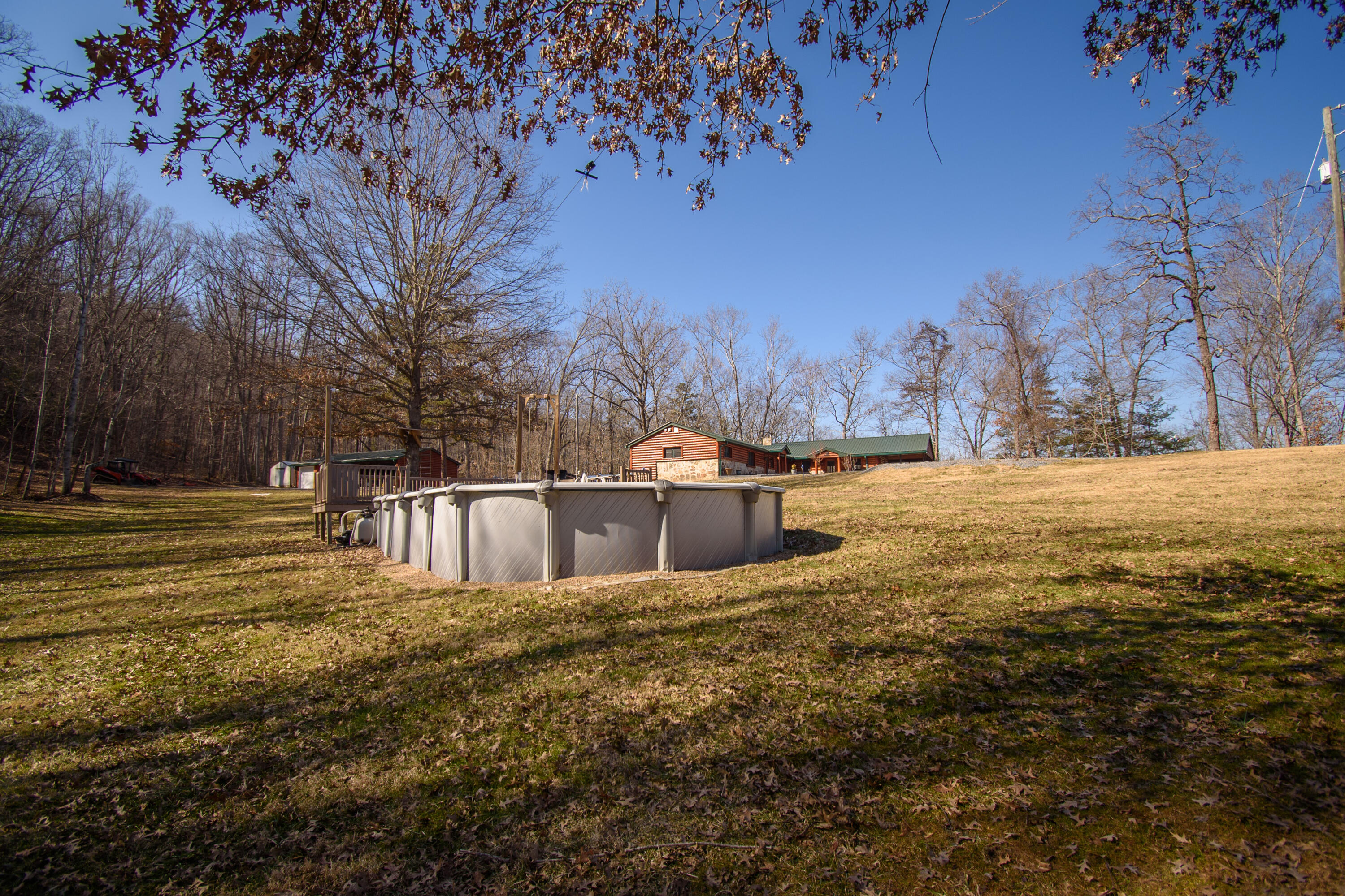 1804 Garlick Road Elliston, VA 24087 - Photo 58 of 95 a view of a yard with wooden fence