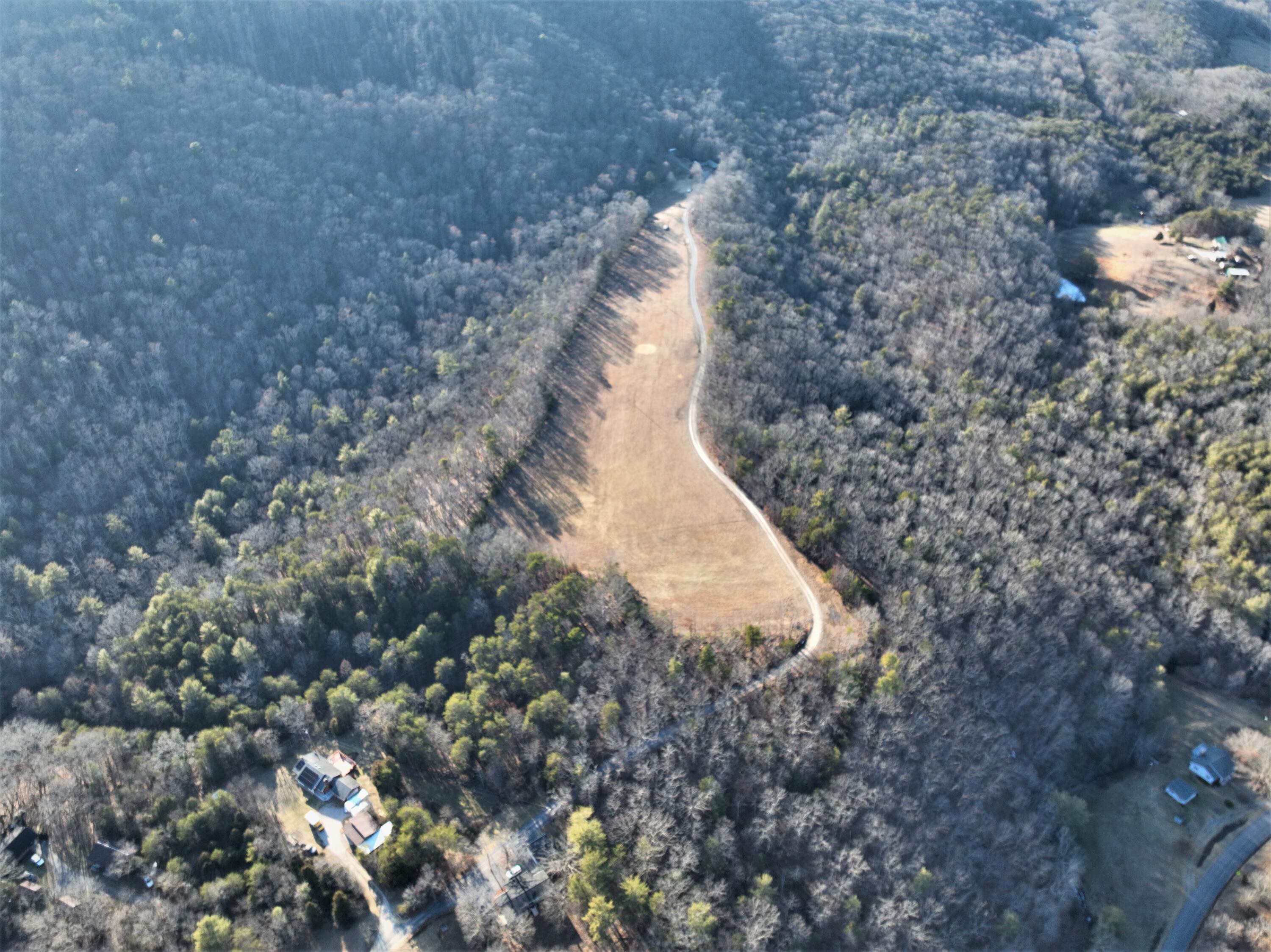 1804 Garlick Road Elliston, VA 24087 - Photo 88 of 95 a view of a dry yard with lots of green space