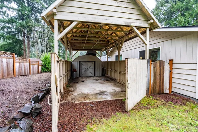 a view of a small house