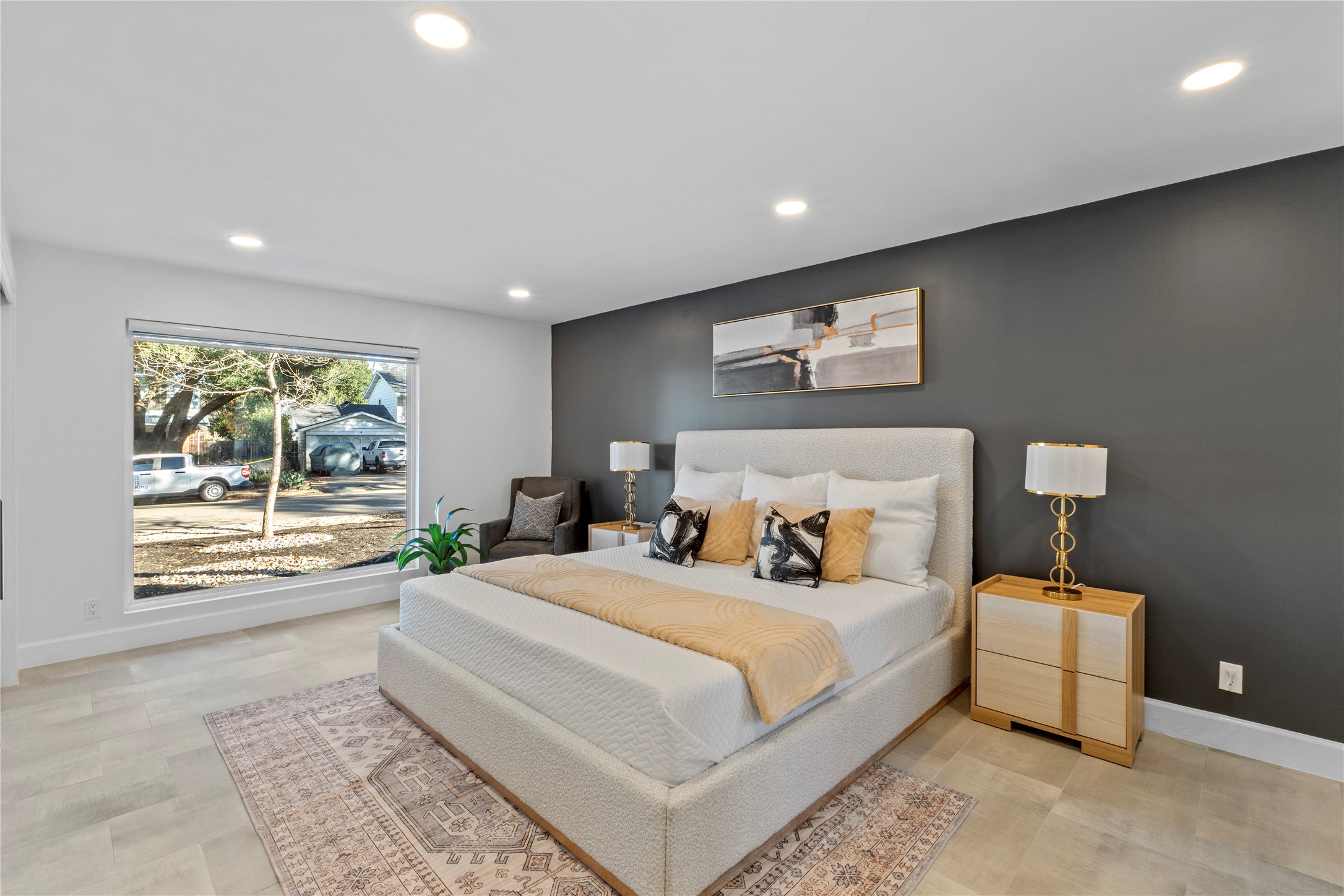 6604 Lexington Road Austin, TX 78757 - Photo 14 of 33 Primary Bedroom featuring beautiful picture window.