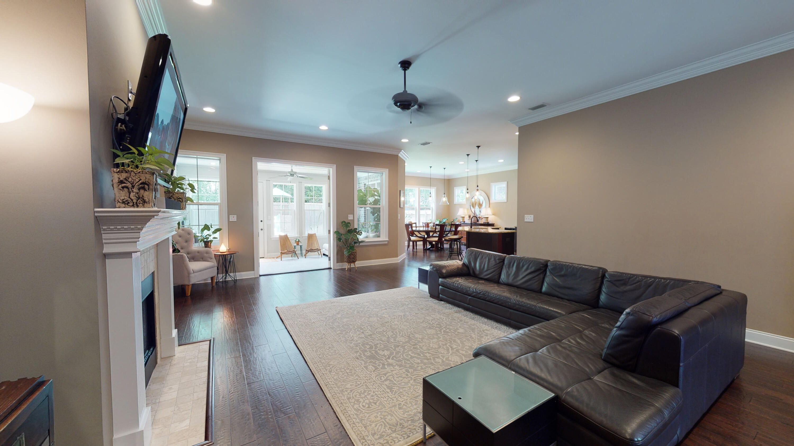 35 Derby Downs Circle Niceville, FL 32578 - Photo 7 of 51 a living room with furniture and a flat screen tv