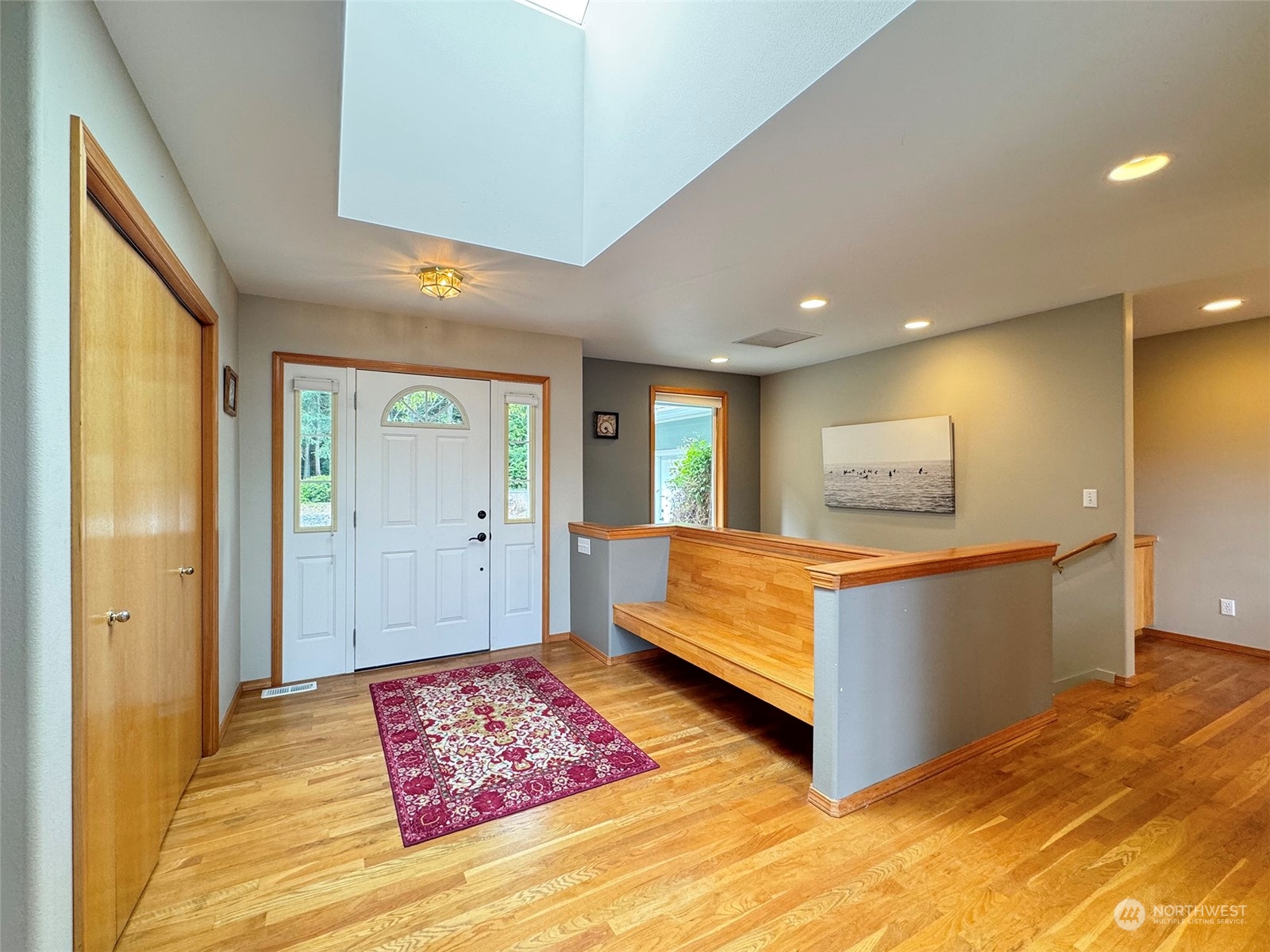 110 Henkes Road Sequim, WA 98382 - Photo 17 of 40 a spacious bedroom with a bed and a view of bathroom