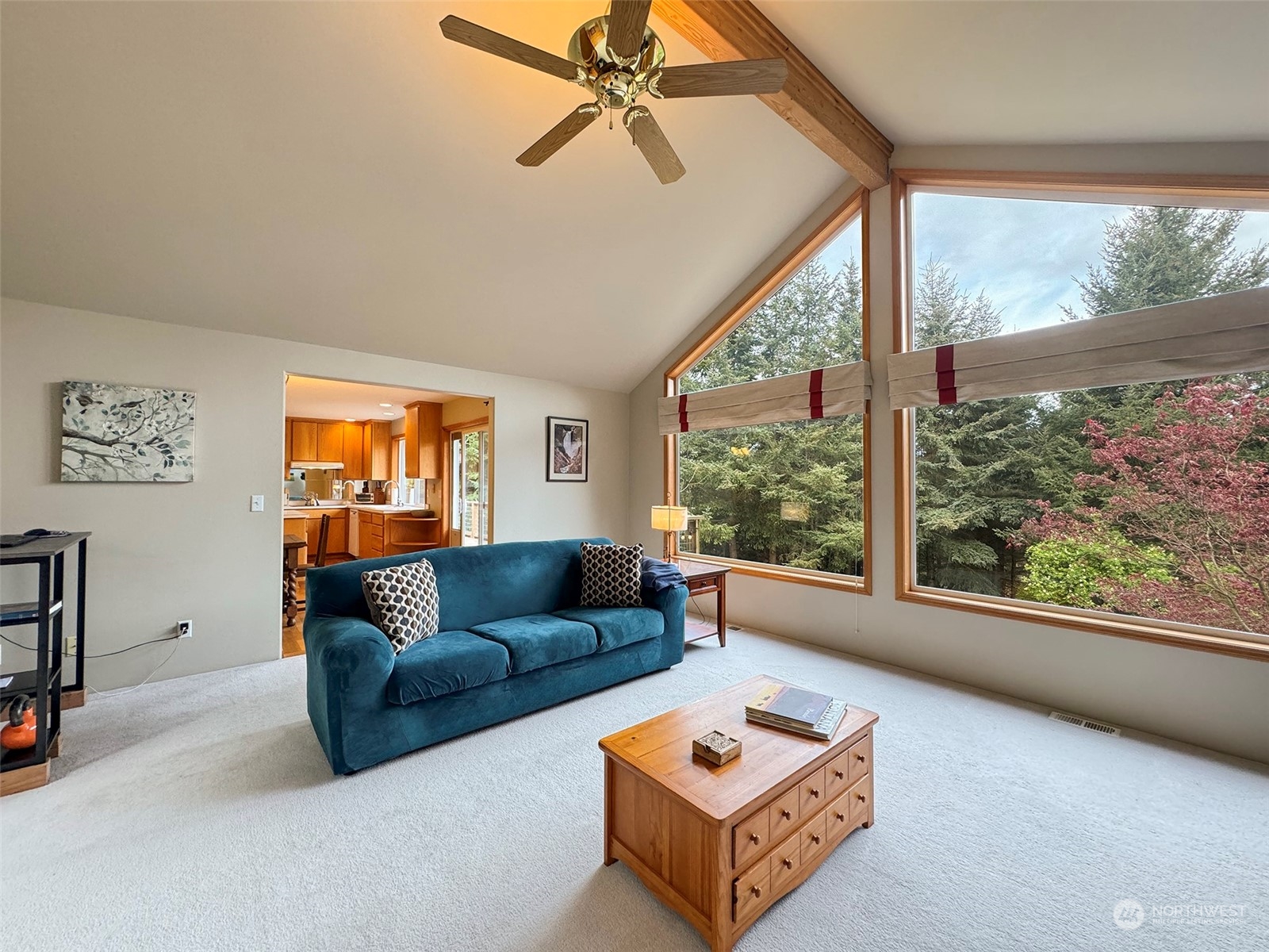 110 Henkes Road Sequim, WA 98382 - Photo 8 of 40 a living room with furniture and a window