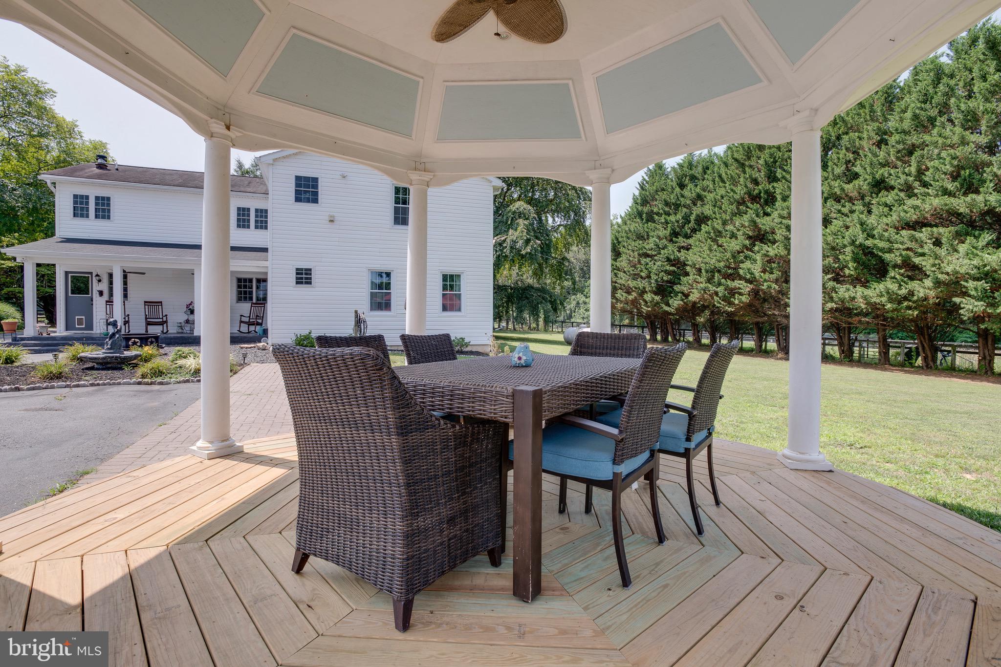 17167 Waterloo Road Amissville, VA 20106 - Photo 34 of 42 Gazebo - brand new flooring (4/2023)