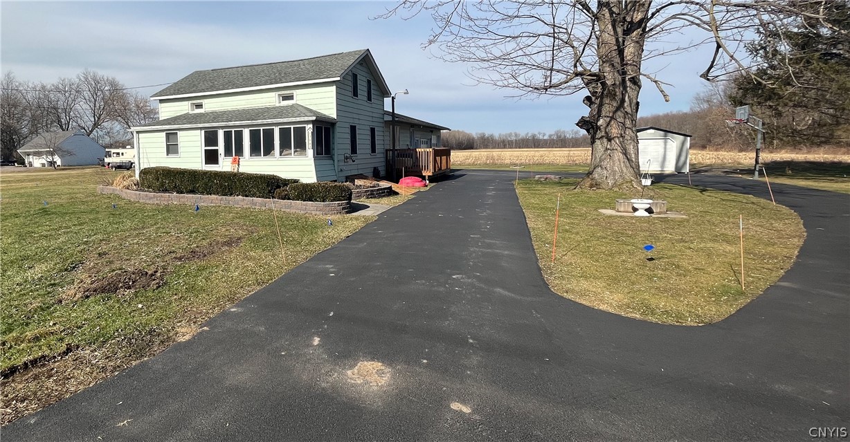3143 Ditmar Road Weedsport, NY 13166 - Photo 1 of 1 Newly paved, extra-large driveway!