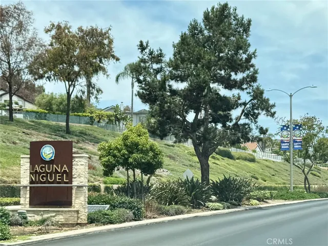 a sign that is on a tree