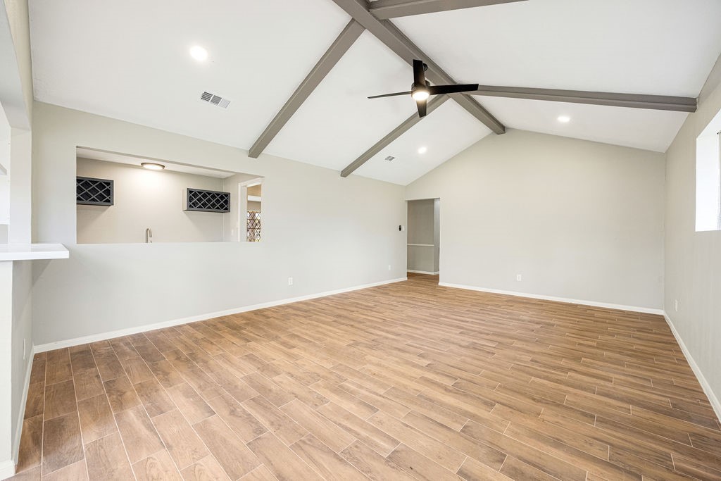 2114 Eagle Point Road Crosby, TX 77532 - Photo 10 of 19 a view of empty room with wooden floor