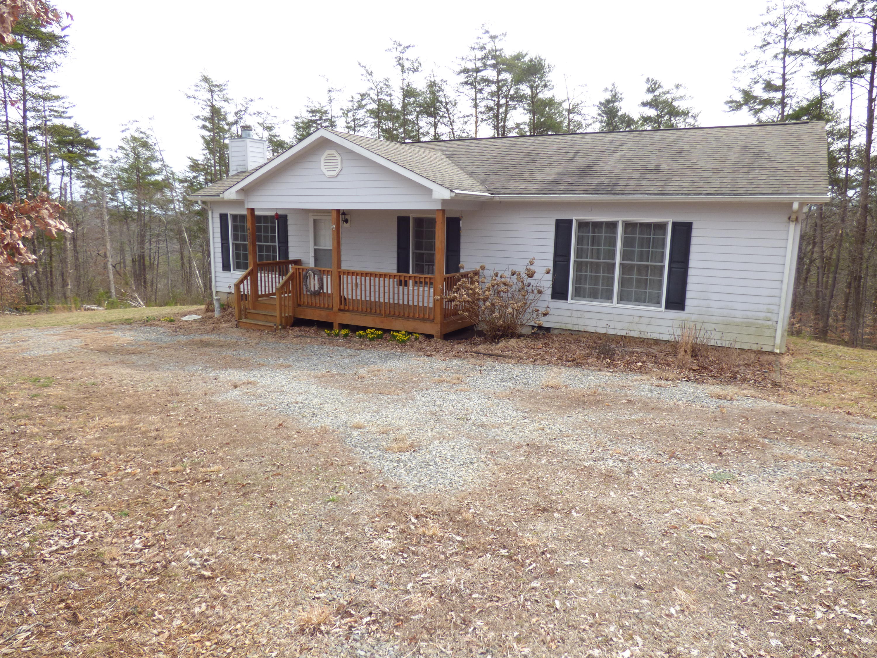 435 Endicott Hill Road Ferrum, VA 24088 - Photo 1 of 22 a front view of a house with garden