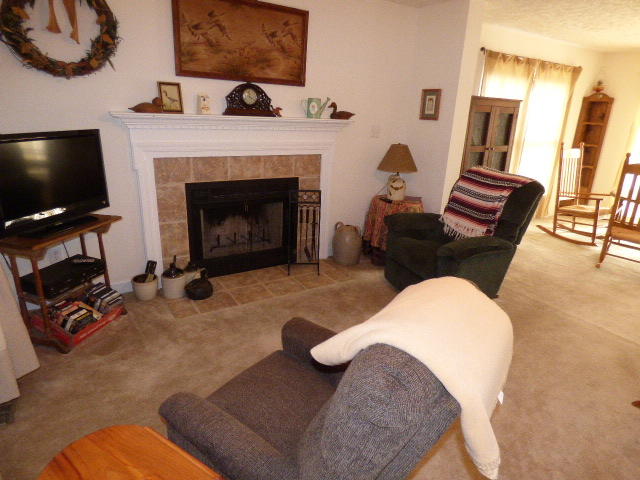 435 Endicott Hill Road Ferrum, VA 24088 - Photo 11 of 22 a living room with furniture and a fireplace