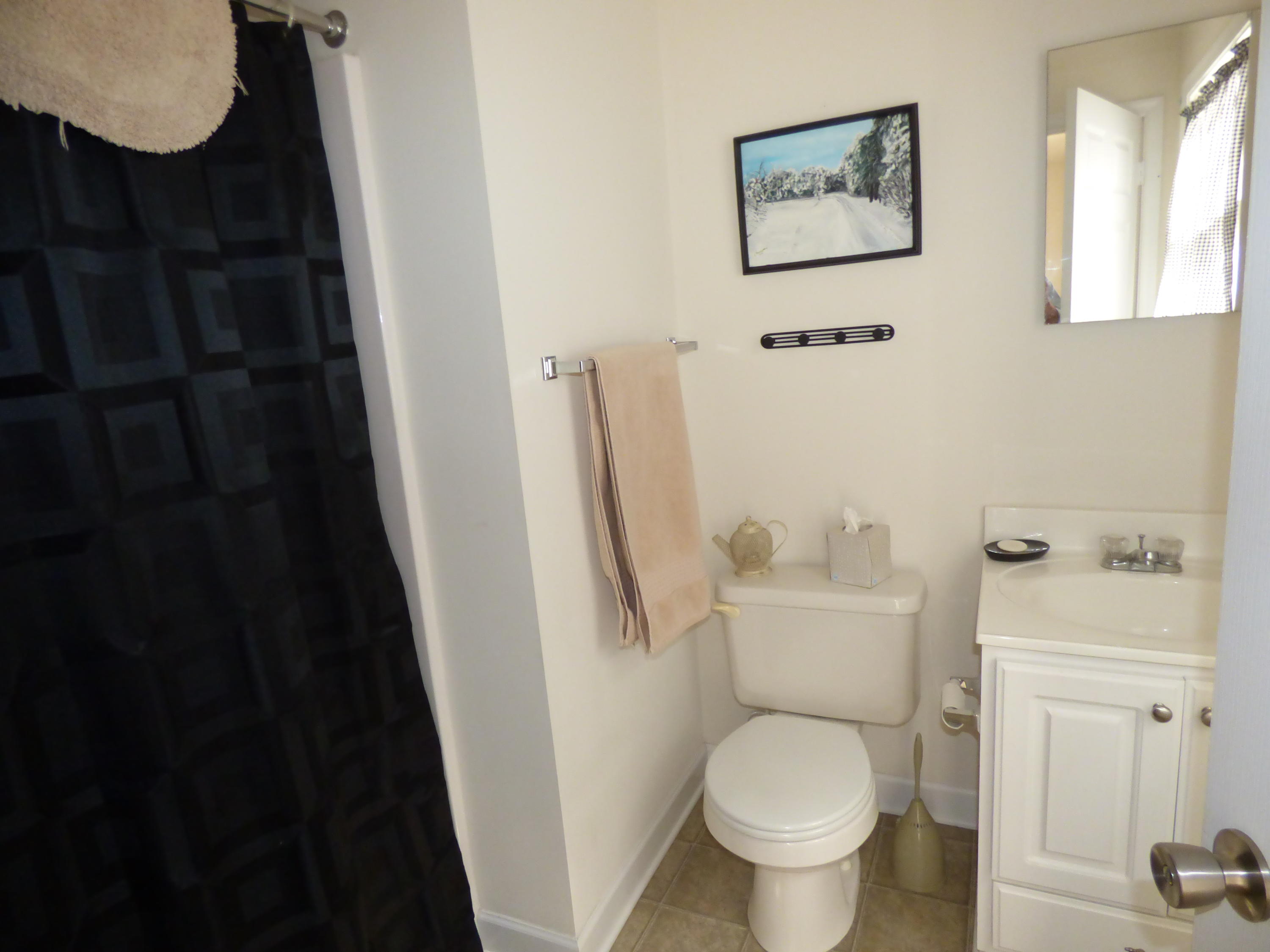435 Endicott Hill Road Ferrum, VA 24088 - Photo 18 of 22 a white toilet sitting next to a small bathroom