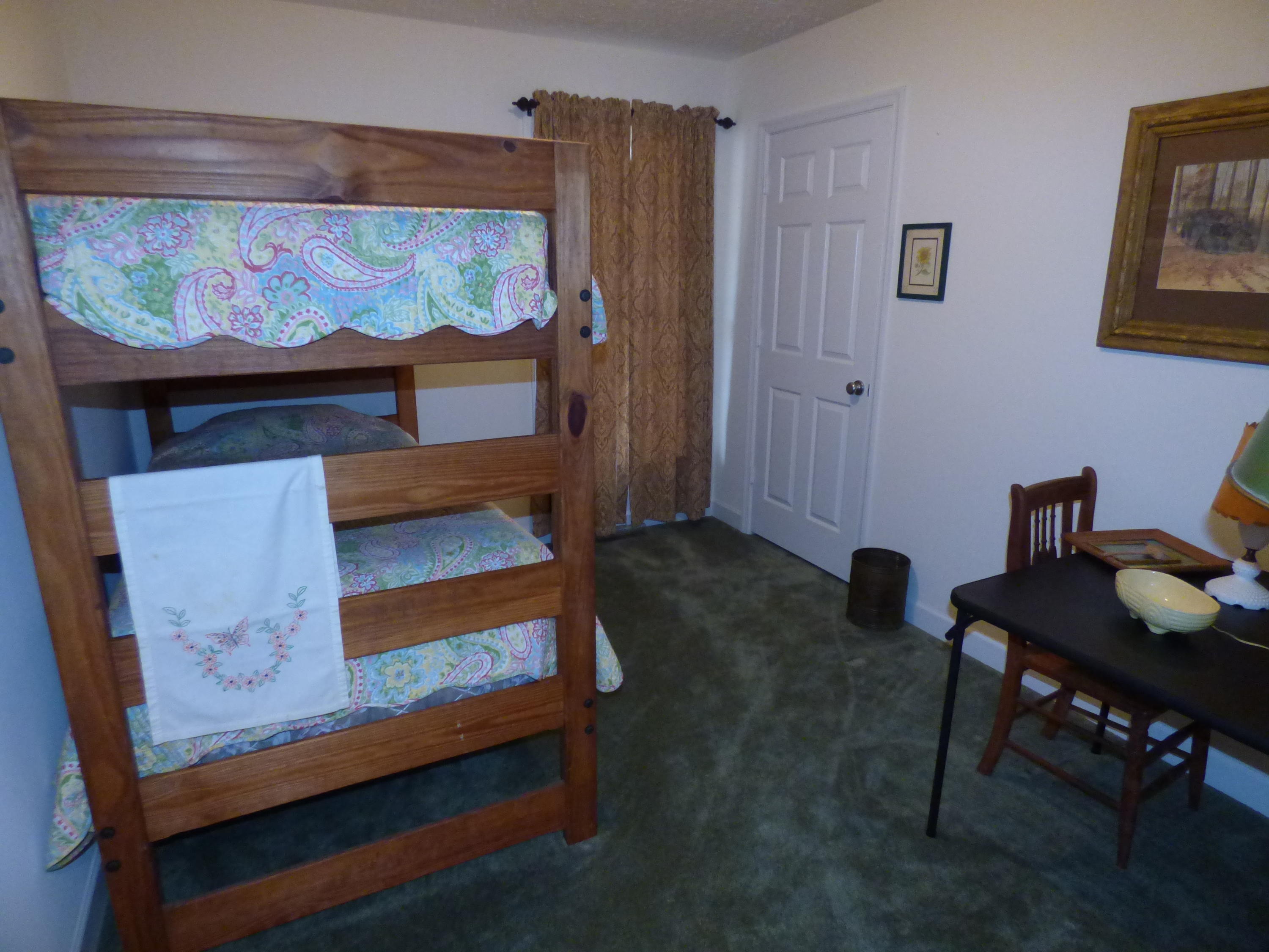 435 Endicott Hill Road Ferrum, VA 24088 - Photo 19 of 22 a bedroom with bunk bed