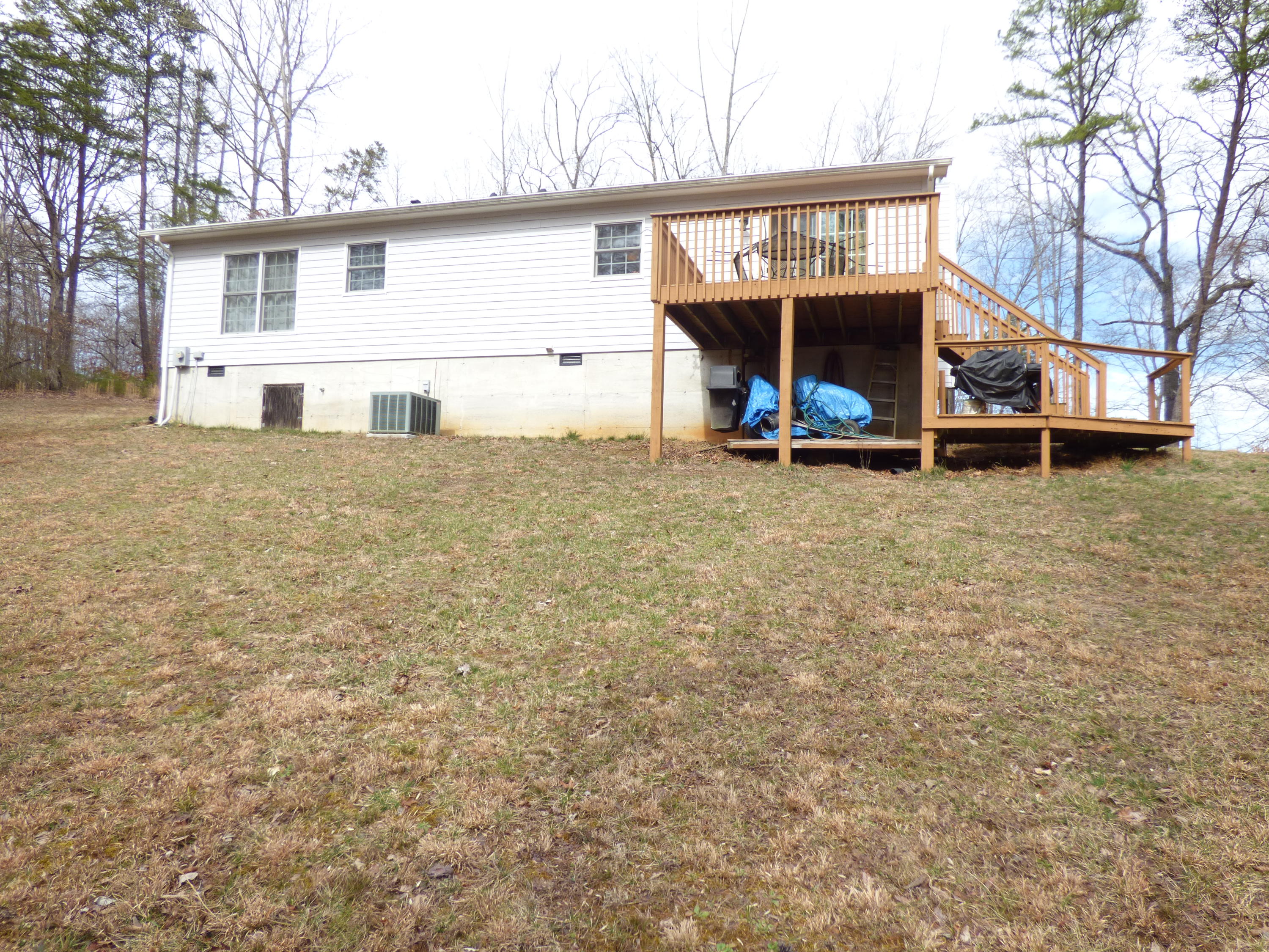 435 Endicott Hill Road Ferrum, VA 24088 - Photo 3 of 22 front view of house with a yard