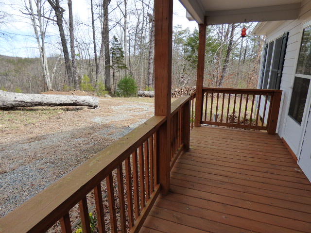 435 Endicott Hill Road Ferrum, VA 24088 - Photo 6 of 22 a view of a balcony with wooden floor