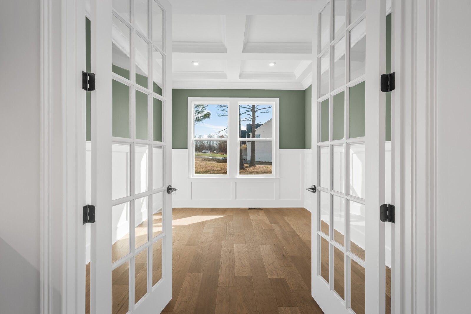 7221 Severide Street Fairview, TN 37062 - Photo 26 of 59 a view of an entryway with wooden floor and windows