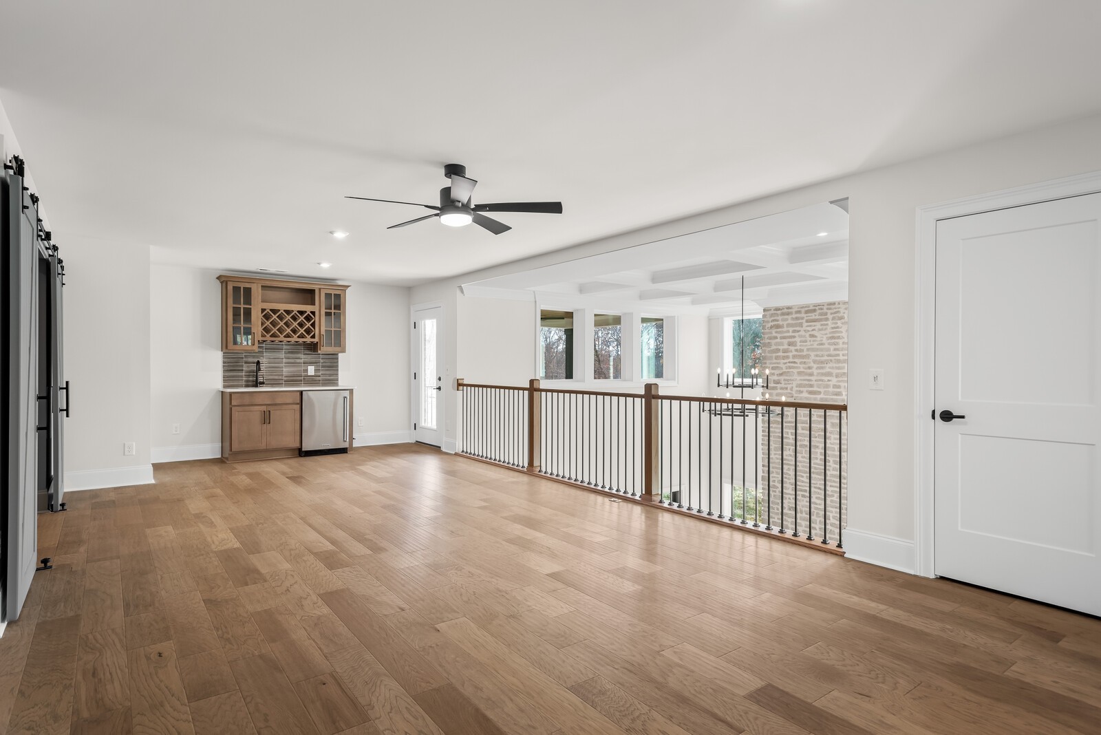 7221 Severide Street Fairview, TN 37062 - Photo 36 of 59 a view of a livingroom with wooden floor and entryway