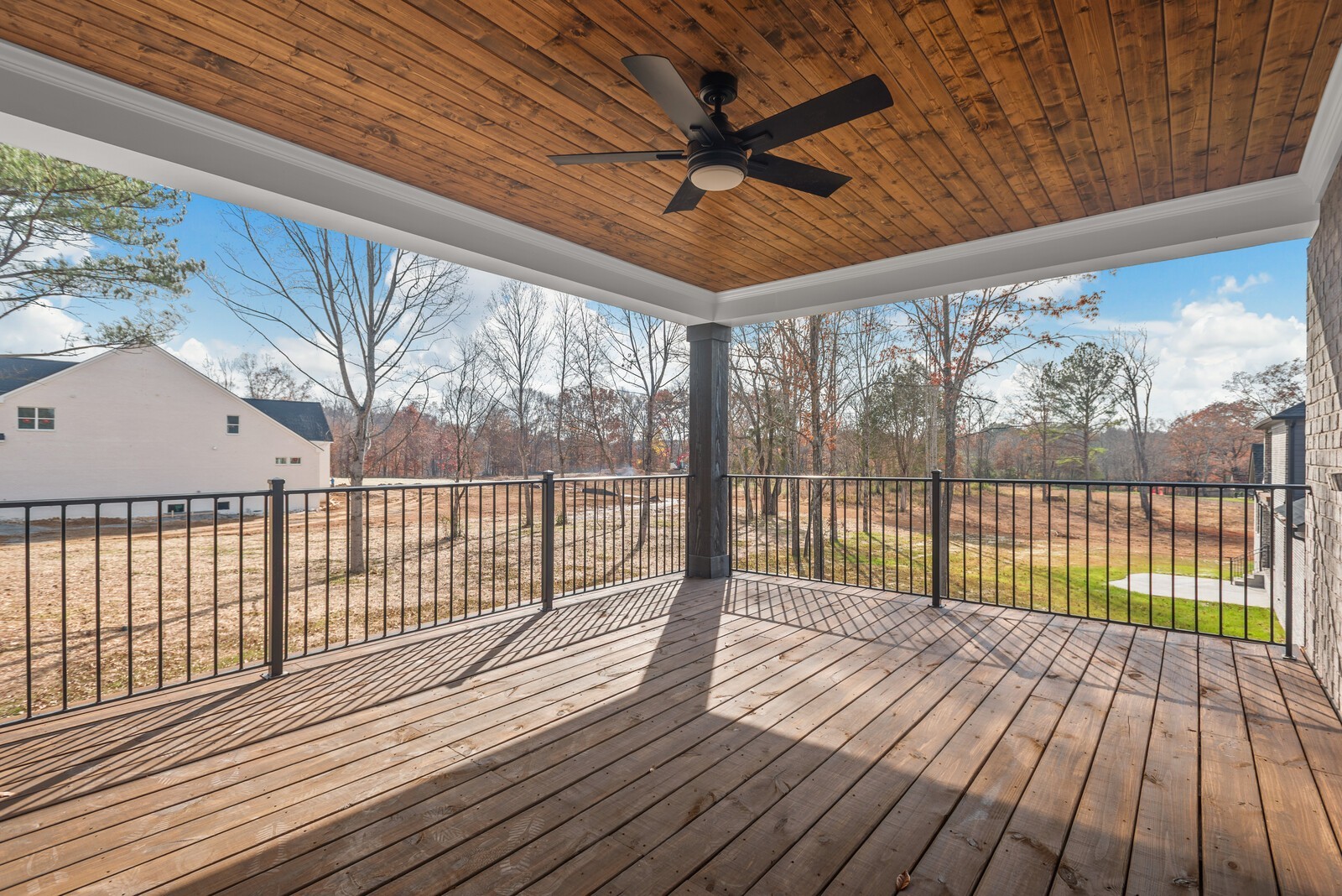 7221 Severide Street Fairview, TN 37062 - Photo 42 of 59 a view of balcony with wooden floor
