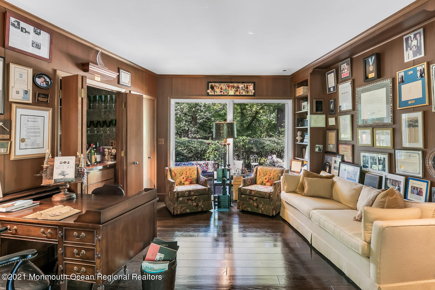 136 Rumson Road Rumson, NJ 07760 - Photo 8 of 26 a living room with furniture and large windows