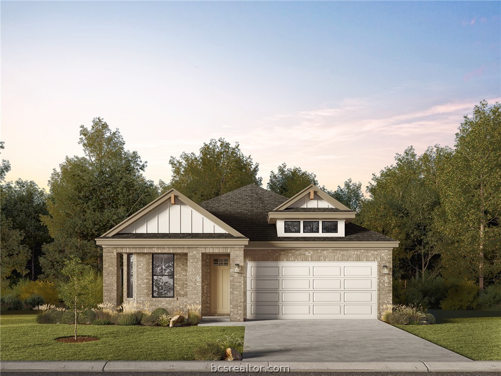 2768 Messenger Way Bryan, TX 77803 - Photo 1 of 24 Rendering of Lea elevation A. Selections and finishes may vary; please contact an RNL sales team for the latest information on this home.